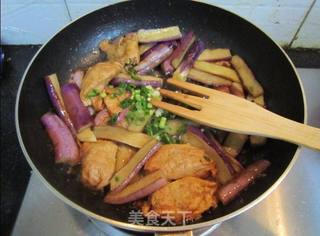 茄段烧蛋饺的做法步骤：6