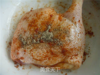 蜜汁烤鸭腿的做法步骤:5