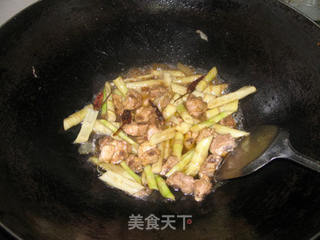 排骨炒春笋的做法步骤:6
