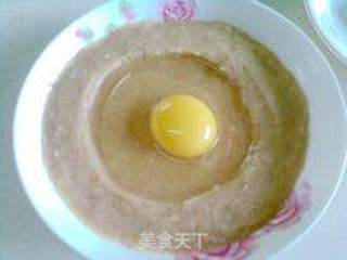 清蒸肉泥的做法步骤:7