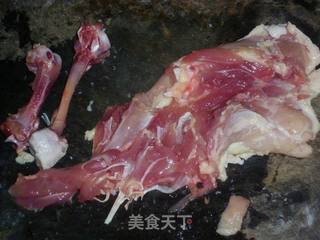 鸡肉米饭卷的做法步骤：1