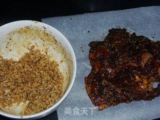 鸡肉米饭卷的做法步骤：3