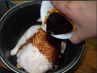 【飞禽走兽篇】电饭煲美味盐焗鸡的做法步骤:3