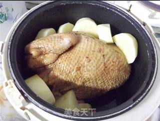 【飞禽走兽篇】电饭煲美味盐焗鸡的做法步骤:5