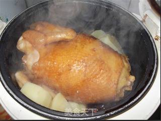 【飞禽走兽篇】电饭煲美味盐焗鸡的做法步骤:7