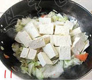 大白菜炖豆腐的做法步骤:11