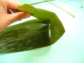 【端午·粽子】三角粽包法--和田枣粽的做法步骤:7