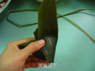 【端午·粽子】三角粽包法--和田枣粽的做法步骤:11