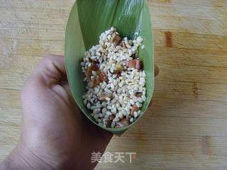 【端午·粽子篇】粽香情浓:腊肉香菇粽的做法步骤:8