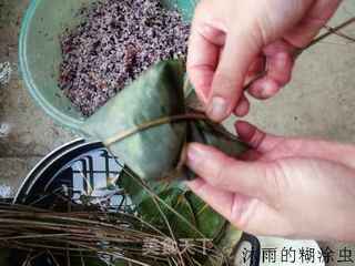 端午浓情-黑白糯米鲜肉粽的做法步骤:9