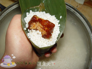 嗜肉族的端午节——排骨粽子的做法步骤:8