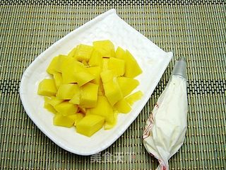 芒果奶酪慕斯杯的做法步骤:11