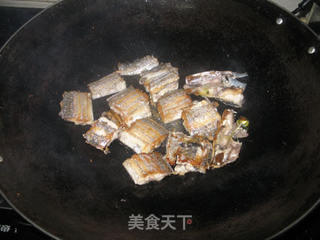 蕨菜烧带鱼的做法步骤:4