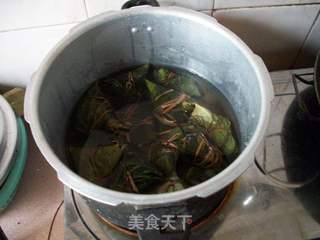 红枣绿豆粽的做法步骤:11