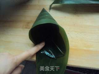 香菇咸肉粽的做法步骤:3