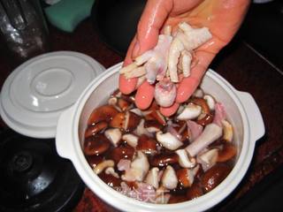 香菇瘦肉粥的做法步骤:7