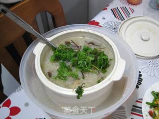 香菇瘦肉粥的做法步骤:11