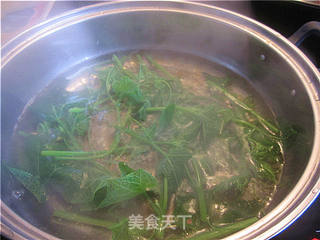 龙须菜清汤的做法步骤：2