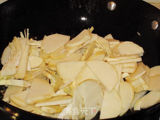 绿笋炒肉片的做法步骤:5
