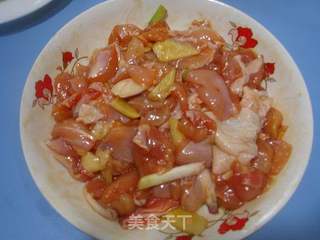 蒜子陈皮鸡的做法步骤:6