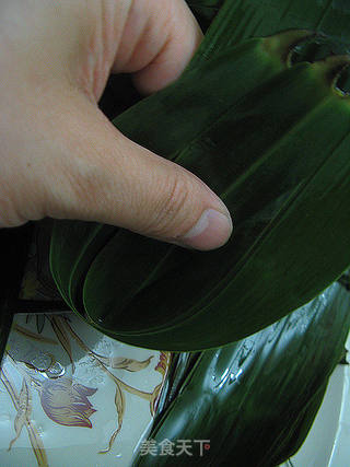 【端午. 粽子篇】芸豆花生大枣粽的做法步骤:5