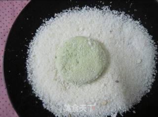 豌豆糯米饼的做法步骤：8