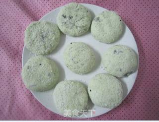 豌豆糯米饼的做法步骤：9