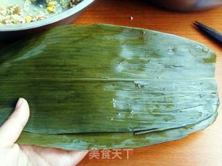 咖喱牛肉玉米粘米粽的做法步骤:6