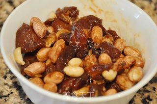 莲叶田田忆江南·荷叶栗子肉粽的做法步骤:4