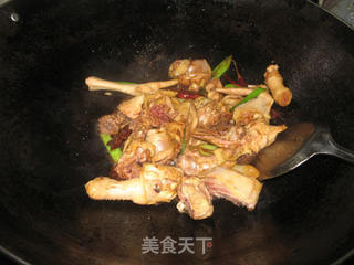 小鸡炖蘑菇的做法步骤:4