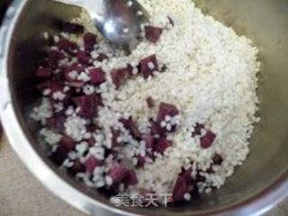原汁原味--紫薯粽的做法步骤:4