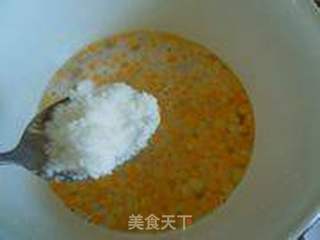 蛋花玉米羹的做法步骤:4