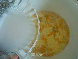 蛋花玉米羹的做法步骤:6