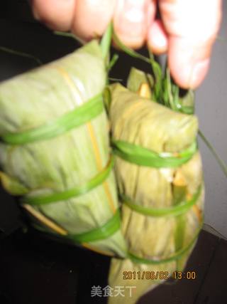 梅干菜肉粽的做法步骤:8