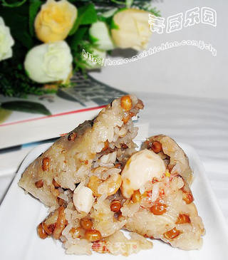 【端午·粽子篇】八宝粽香2——八宝鹌鹑蛋肉粽子的做法步骤:31