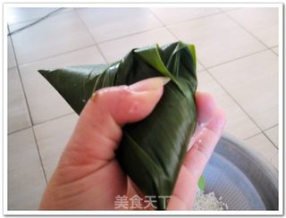 鲜香肉粽的做法步骤:10