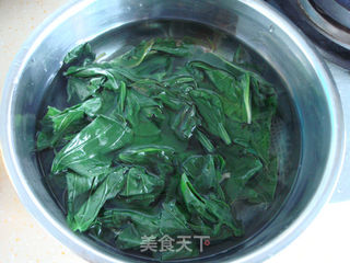 车前草拌鸭肠的做法步骤：6