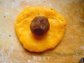 糯米南瓜饼的做法步骤:9
