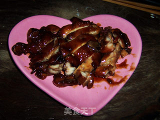 照烧鸡腿生菜卷的做法步骤：11