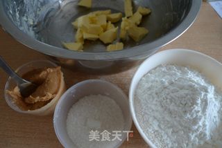 花生酱全麦饼干的做法步骤：1