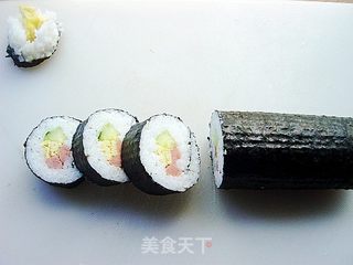 紫菜饭卷的做法步骤:8
