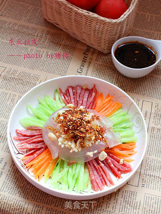 【夏日小凉菜】东北拉皮的做法步骤:12