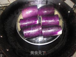 【夏日小凉菜】鸡松拌茄子的做法步骤：1