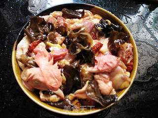 蒸蒸真更健康---云耳蒸鸡的做法步骤:7