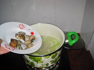 蛤蜊冬瓜汤的做法步骤：5