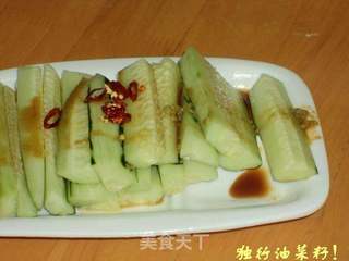 【夏日小凉菜】----芥末青瓜的做法步骤:7