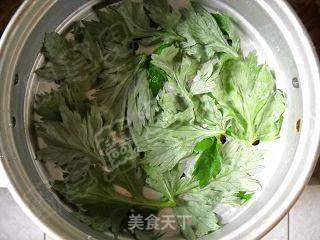 端午艾叶糯米糕的做法步骤:7