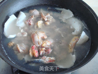 椰肉浸鸡的做法步骤:5