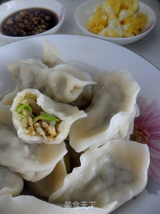 西葫芦鸡蛋饺子的做法步骤:9