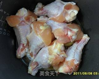新手零失败率——盐焗鸡腿 (电饭锅菜谱2)的做法步骤:3